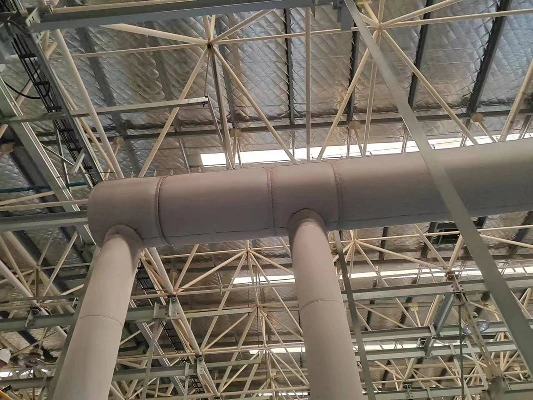 Meias Custom Air ventilação isolamento duto retardador de chamas tecido isolado Conduta de ar