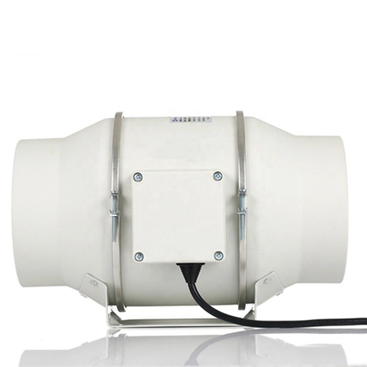 IP44 Electrical Mixed Flow Duct Hydroponics Inline Fans with HEPA Filter