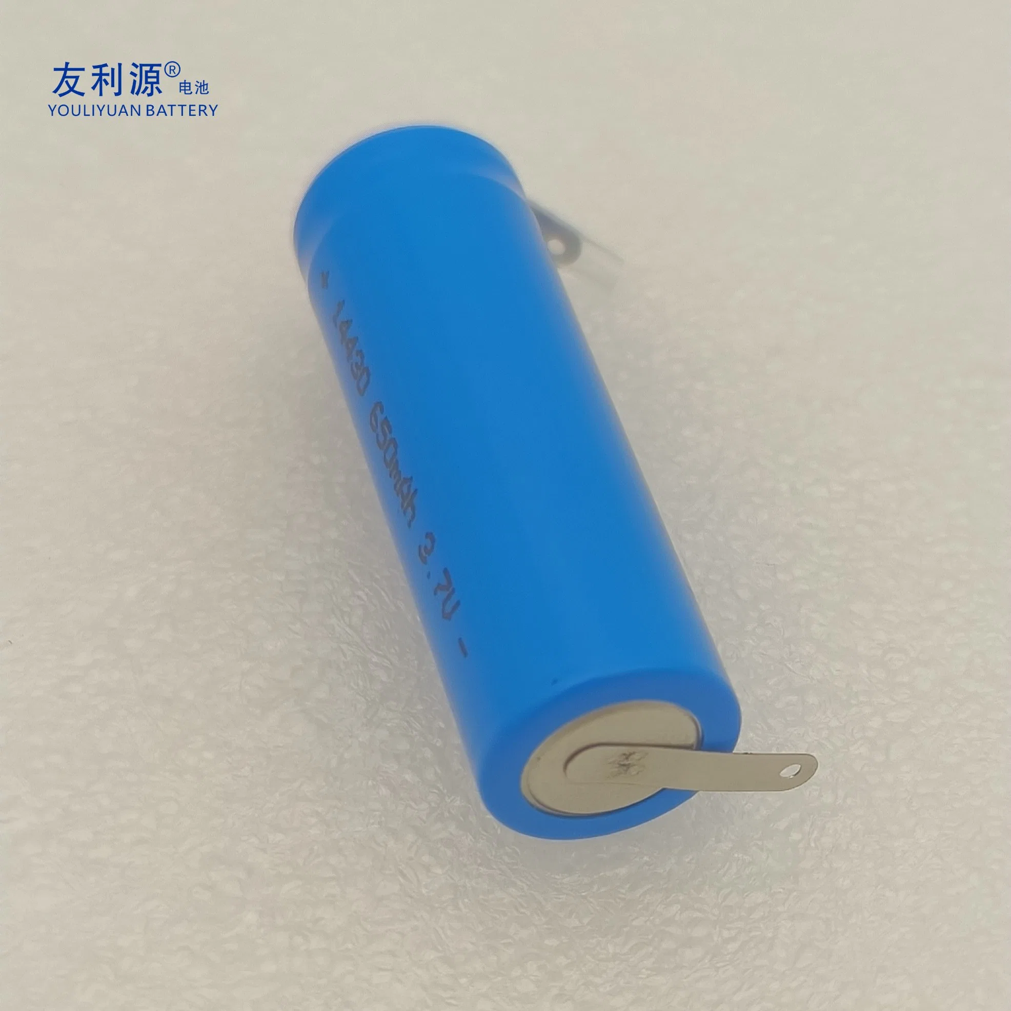 Factory Cheap Wholesale/Supplier Hot Sale 14430 3.7V 650mAh Lithium Ion Battery for Mobile Phone/Tablet/Laptop/Flashlight/Digital Camera/Digital Products