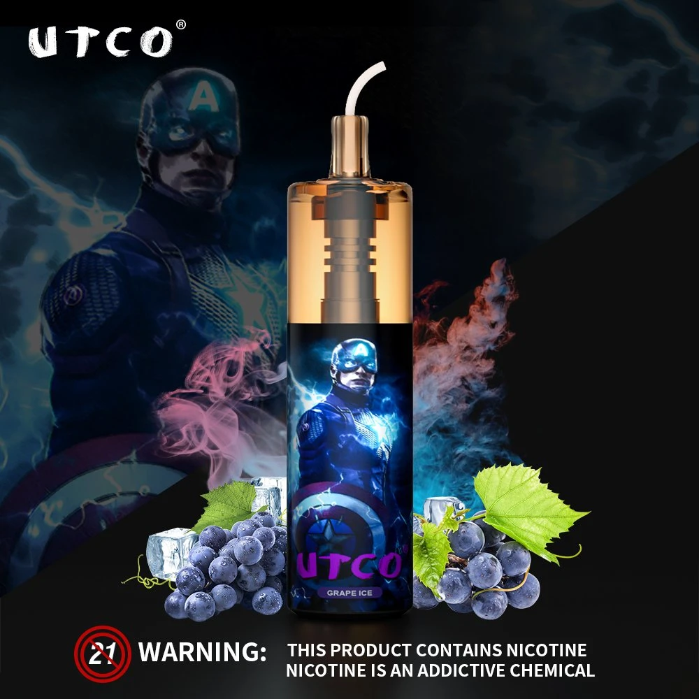 RM Utco 10000puffs Ecigarettes einmal-Pods Gerät 18ml nachgefüllter Pod Vs Randm Tornado 10K Hits Recharetable Kit 10000 Puffs Max Elf Box 2 % 5 %