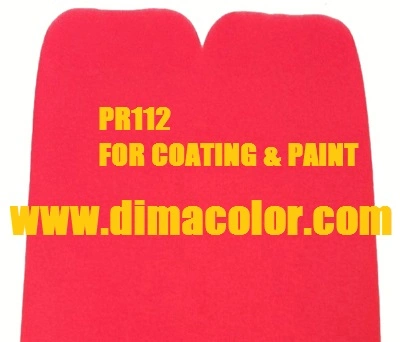 Pigment Red 112 for Paint Ink Textile Plastic (PERMANENT RED FGR)