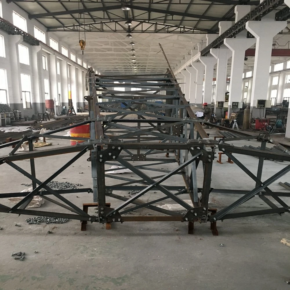Self Supporting High quality/High cost performance  132kv Steel Power Transmission Line Tower