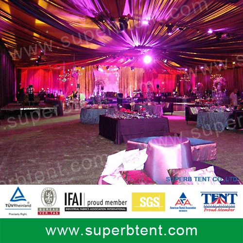 High Quality Pagoda Pavillion Tent with Decoration Liner