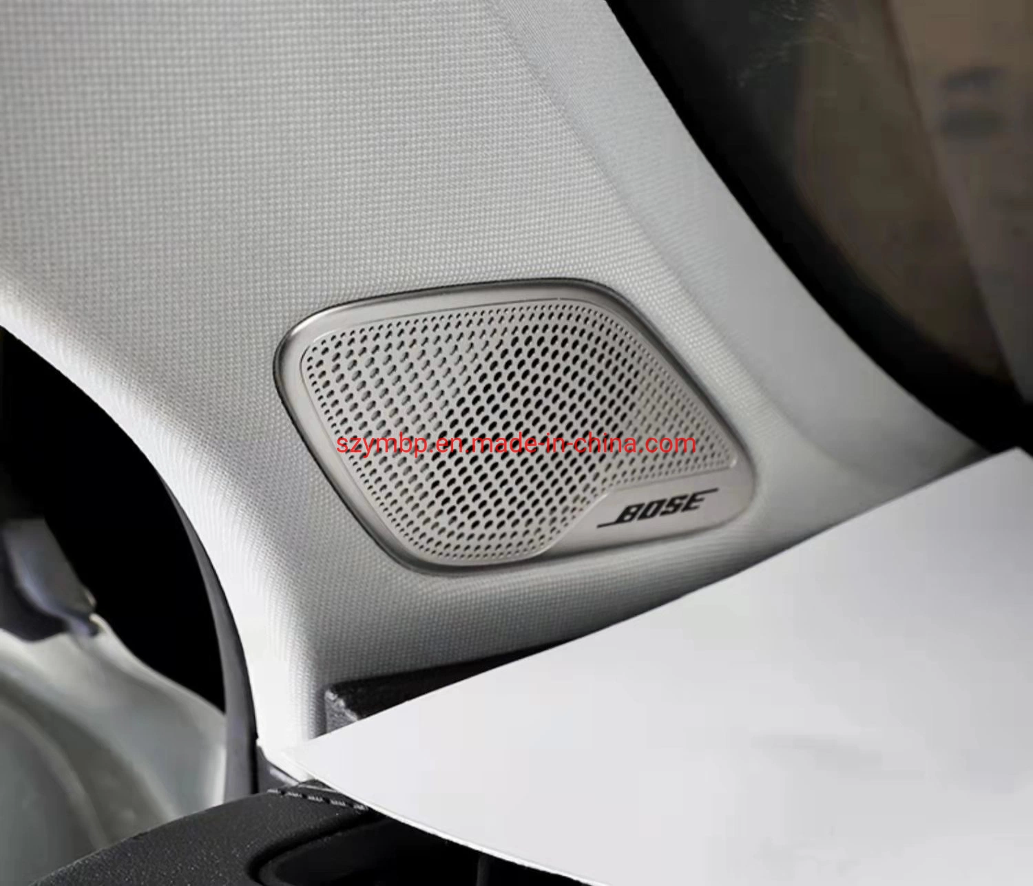 Haut-parleur de voiture en acier inoxydable personnalisé Mesh pour voiture de couvercle de l'avertisseur sonore