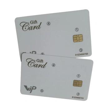 RFID Smart Card Contact Blank PVC IC Card with Hico Magnetic Stripe