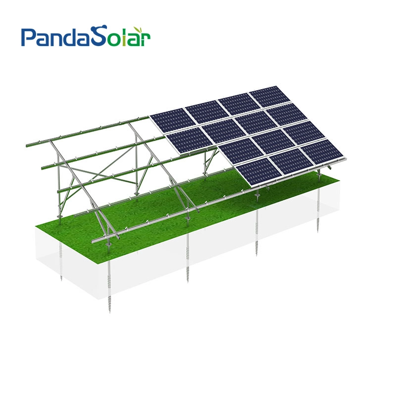 Panda Solar High quality/High cost performance  Ground Mounting Hot DIP Galvanized Ground Mounting Bracket