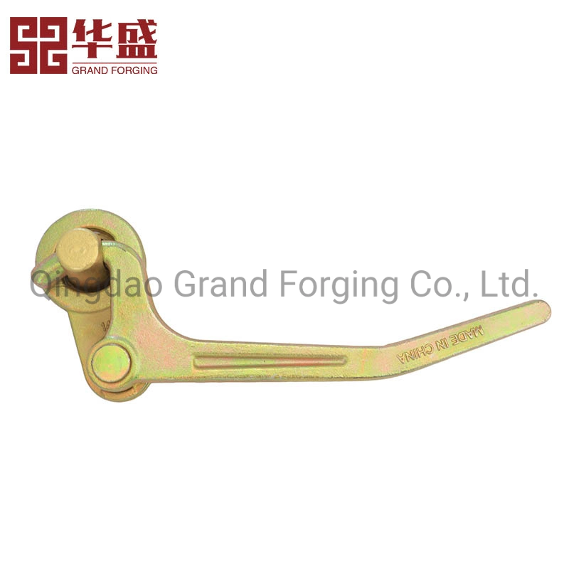 Forged Yellow Zinc Francia Type Container Lock