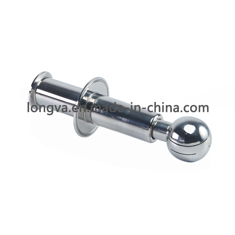 Sanitary Spray Ball Clamped Ending Rolling Cleaning Ball