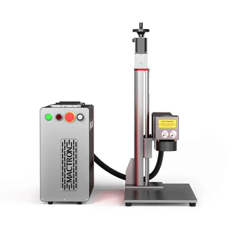 Portable Split Fiber Laser Marking Machine with Autofocus System