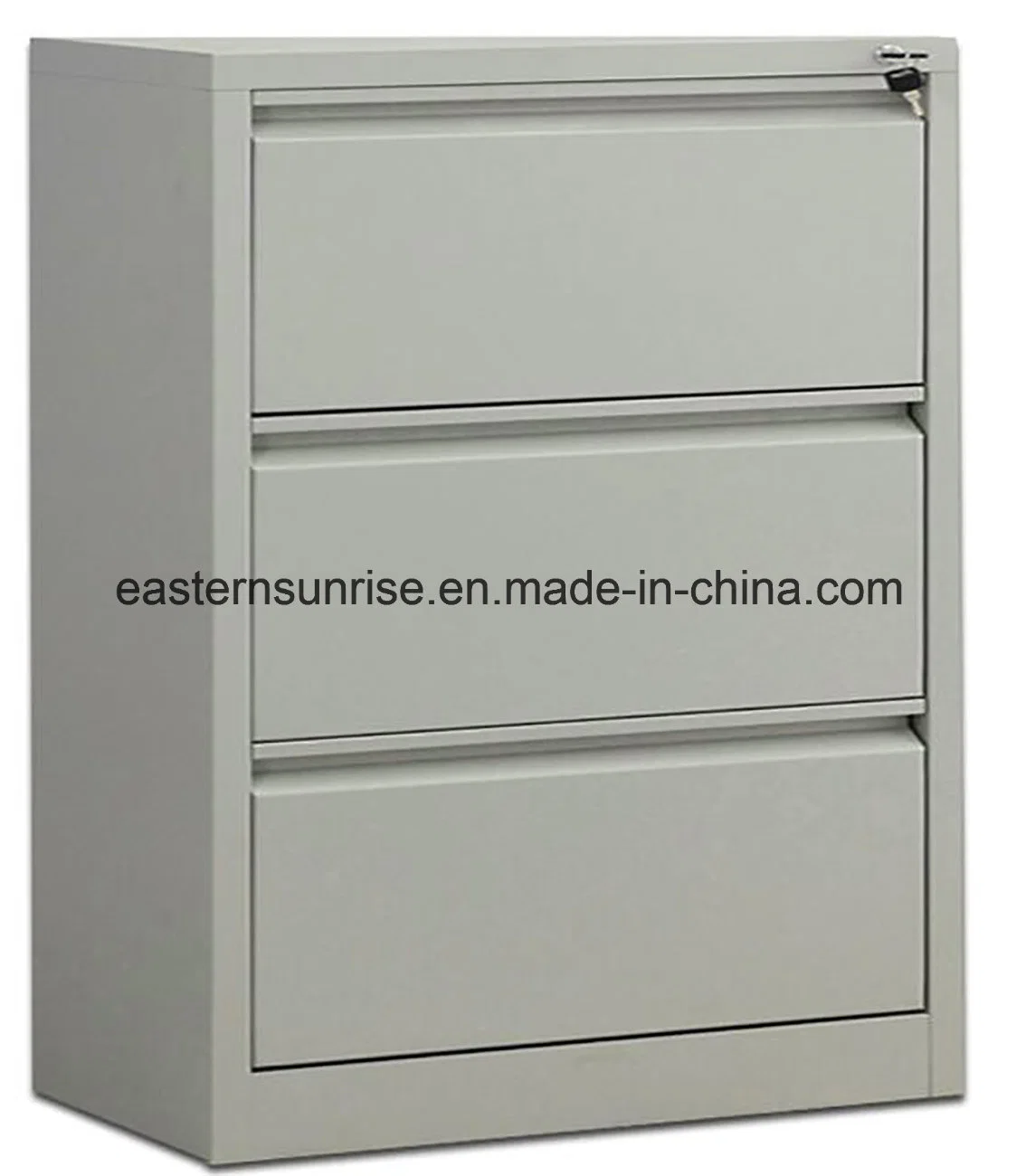 3 Drawer Metal Storage Cabinet Office Use Steel Movable Cabinet