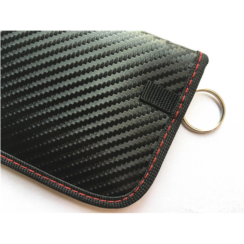 Anti Theft Keyless Entry Car Key Pouch Wallet Leather Fob RFID Signal Blocking Faraday Cases