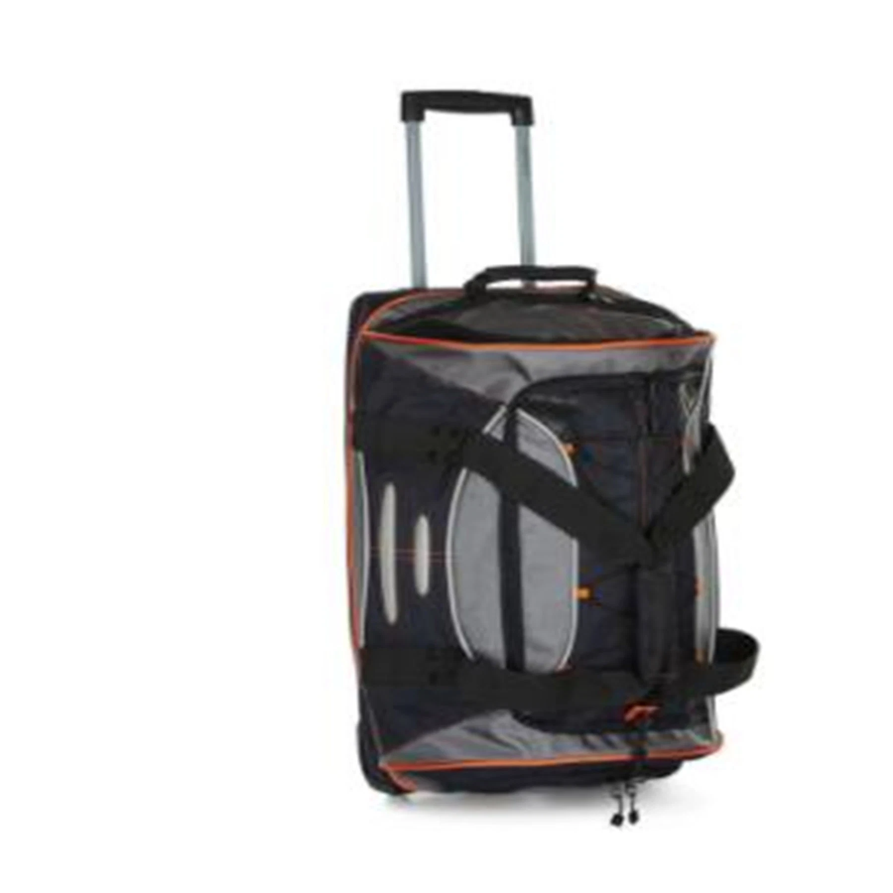 Custom Big Collapsible Wheeled Trolley Rolling Duffle Bags Carry Luggage Travelling Bags Luggage