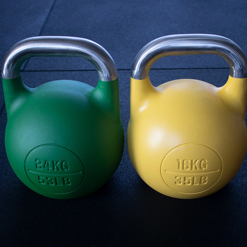 Multifonction professionnel entraînement de haute qualité logo personnalisé Concours portable Kettlebell