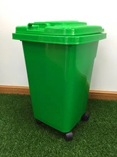 50 Liter Waste and Recycling Bin Plastic Dustbin Used for Home