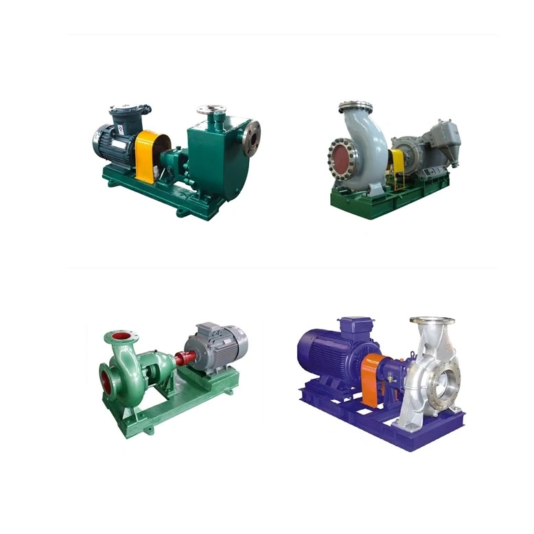 Monoblock Metal Lining Ss Centrifugal Pump for Wastewater Treatment