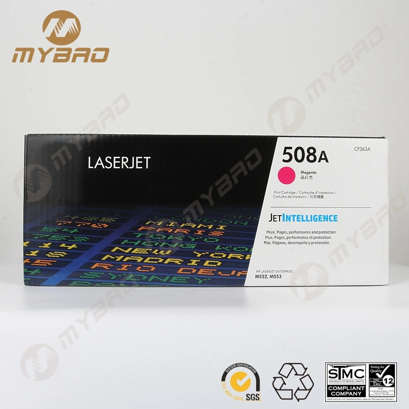 CF360A CF361A CF362A CF363A 508A Color Toner Cartridge for HP Printer