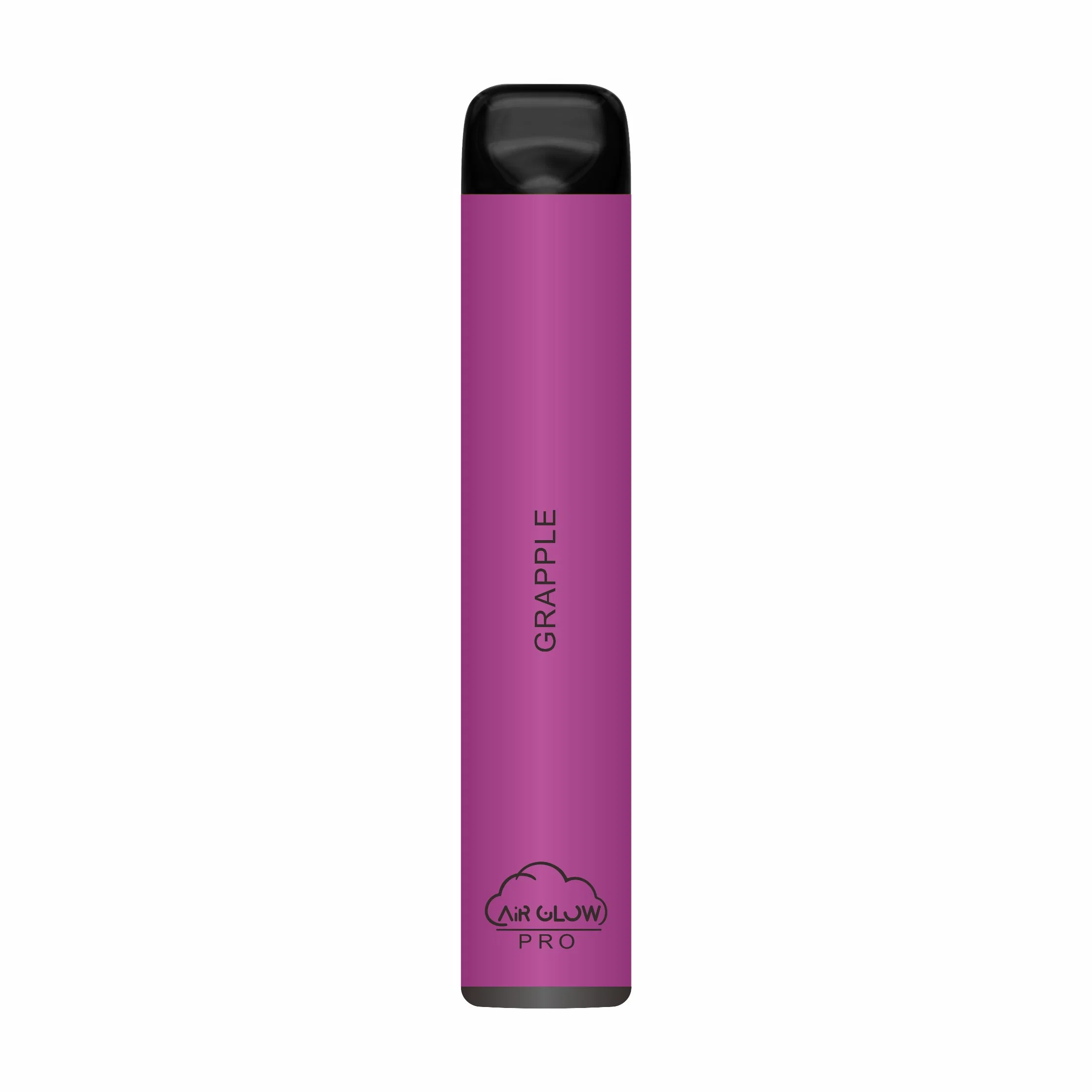 Bouteille de jus de Vape en verre Air Glow PRO 1600 Puffs jetables Cigarette électronique Vape avec jus 6.5ml