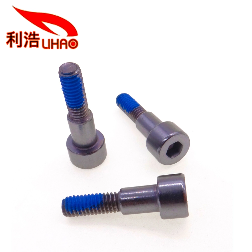 High-Strength Bolts / Manufacturer Wholesale/Supplier / Cup Head Half Thread Stepped Nylon Patch Screws