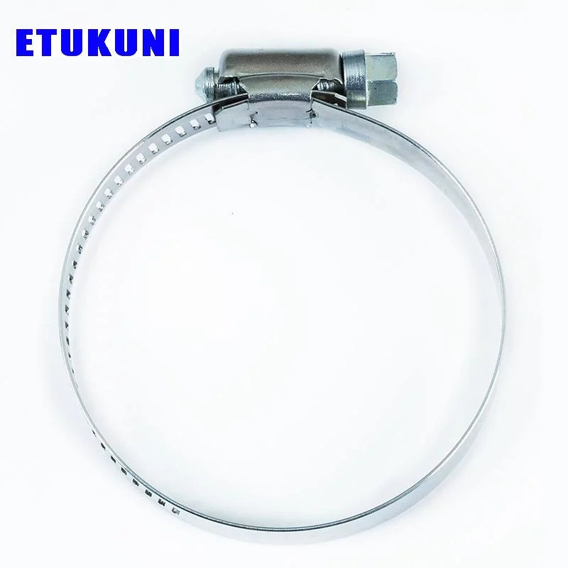 China Manufacturer 14.2 mm Bandwidth American Style Hose Clamp for Engine Hoses