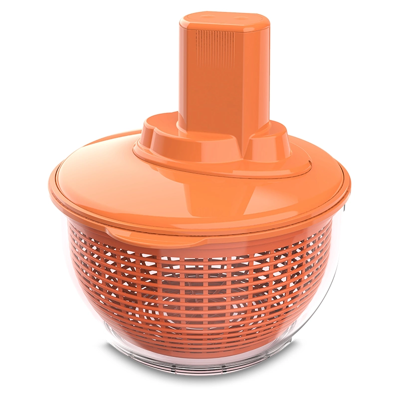 High quality/High cost performance Household Item Colander Rotating Basket Hand Operated Washing Colander Salad Spinner