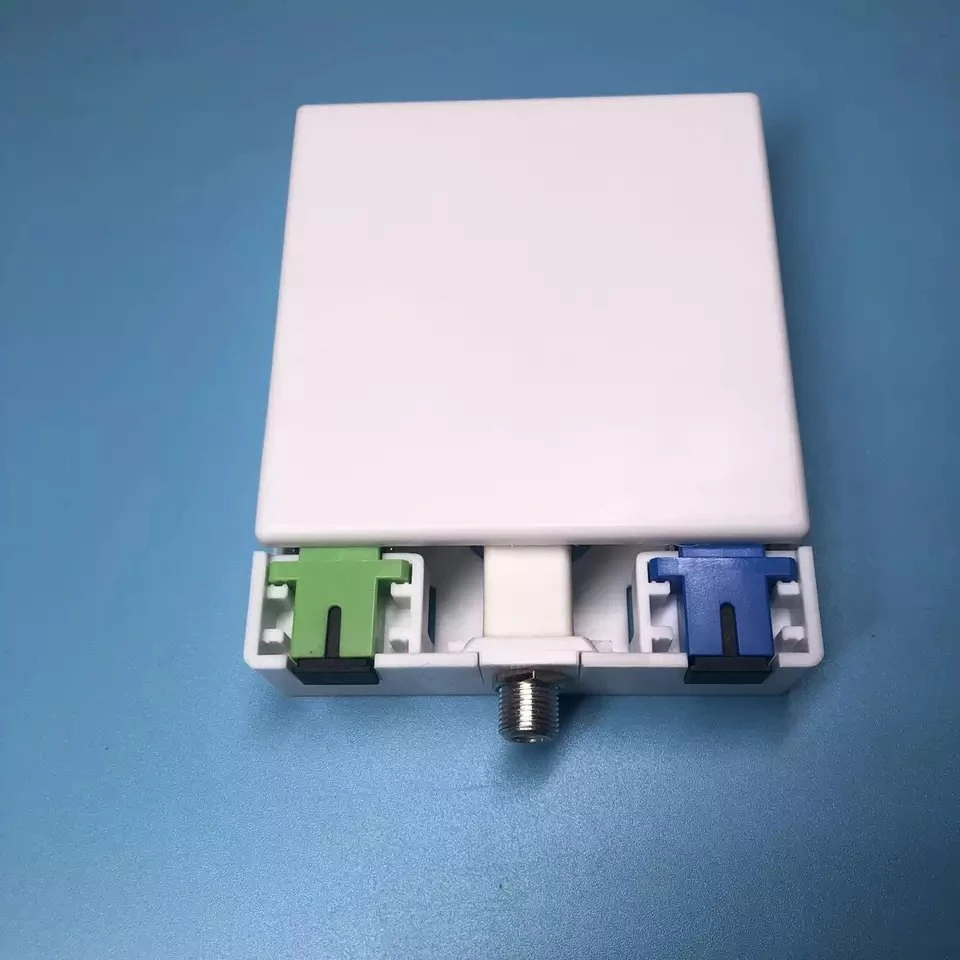 Receptor óptico FTTH Micro Node WDM CATV Mini banda passiva WDM