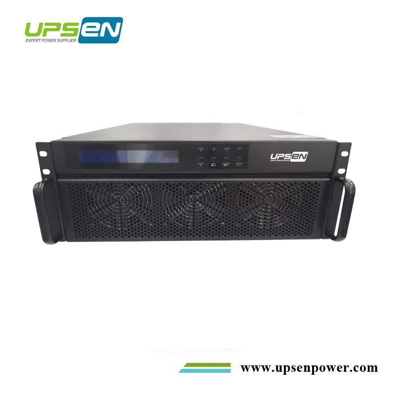 380VAC 50Hz High Frequency Rack Mount Online UPS with Parallel Function