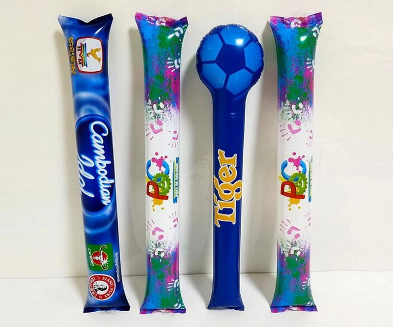 Bam Bam Thunder Inflatable Noisemakers Stick Sets Foam LED Cheer Stick