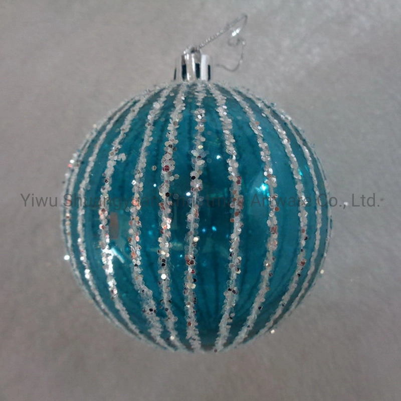 Artificial Christmas Baubles Balls for Holiday Wedding Party Decoration Supplies Hook Ornament Craft Gifts