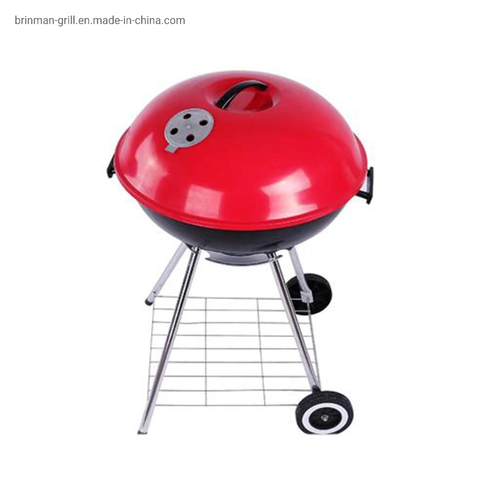 2021hot Selling Outdoor Garden 22 Inch Two Wheels Portable Large Patio Classic Kettle Charcoal Grill