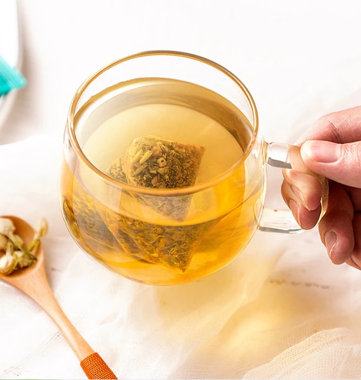 Beauty Skin Fat Reducing Detox Blending Herbal Tea with Lotus Jasmine Buckwheat