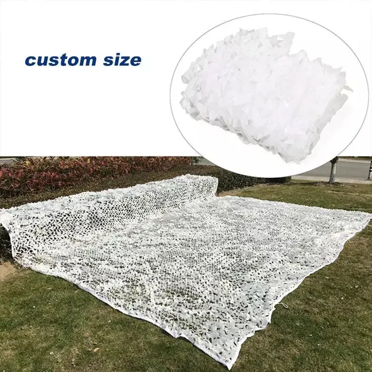 Sun Shade Military Style Snow White Waterproof Shadow Sail Net