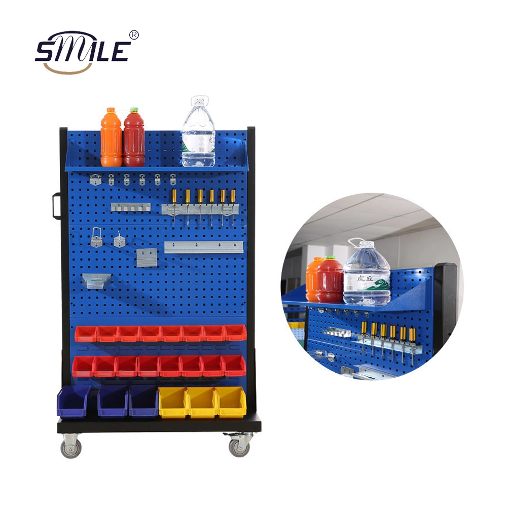 Smile OEM Hardware Rack Pegboard Metal Floor Display