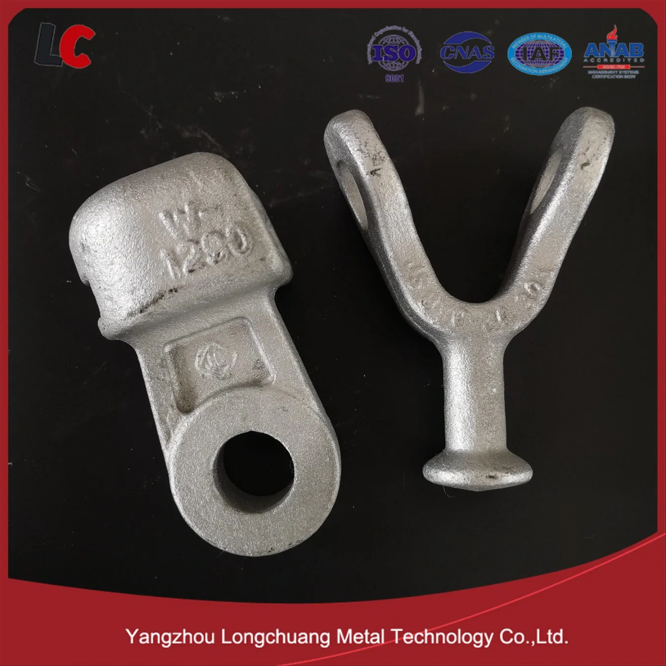 Power Line Fittings Ductile Iron Cast Parts for Power Transmission Use