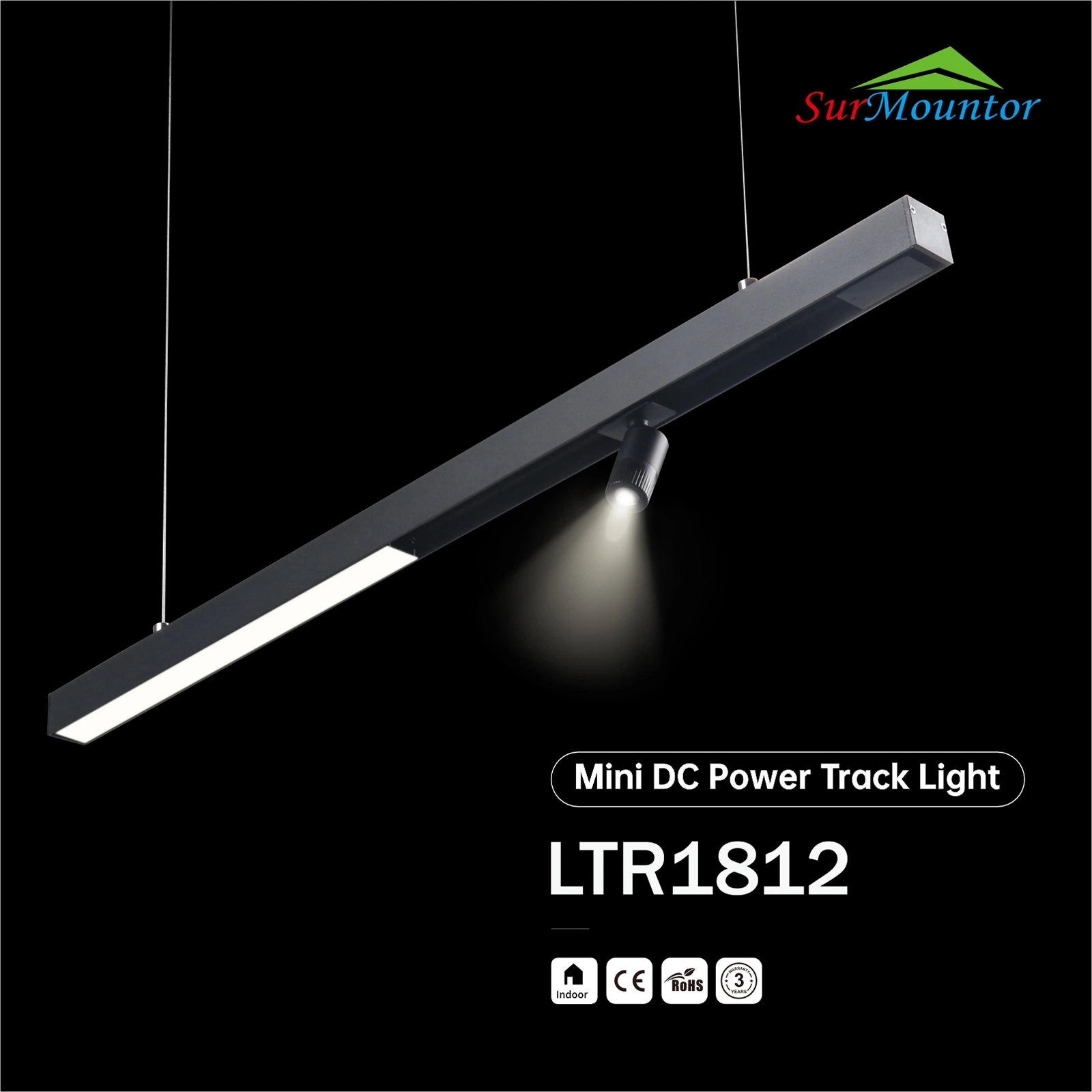 LED Magnetic Track Light System Linear Spot Light