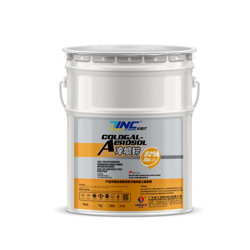 Marine Paint Metallbeschichtung 22,5kg Kalte Verzinkung Zink Spray Painting