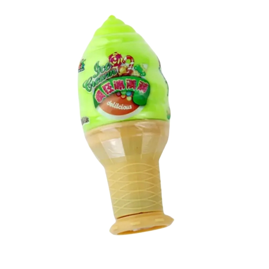 Neues Produkt Crazy Ice Cream Form Liquid Candy Cone Frucht Marmelade Süßigkeiten