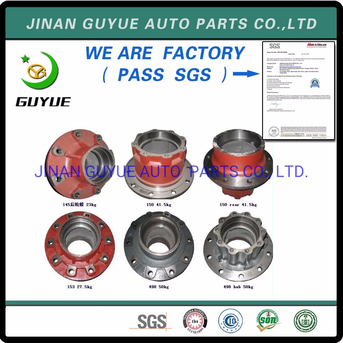 BPW for Fuwa Ror Trailer Spare Parts Wheel Hub