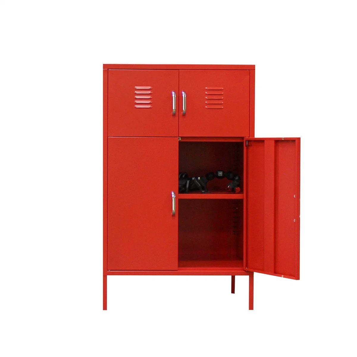 Pink Metal Kids Mini Lockers Primary School Kindergarten Baby Furniture Children's Toy Storage Locker