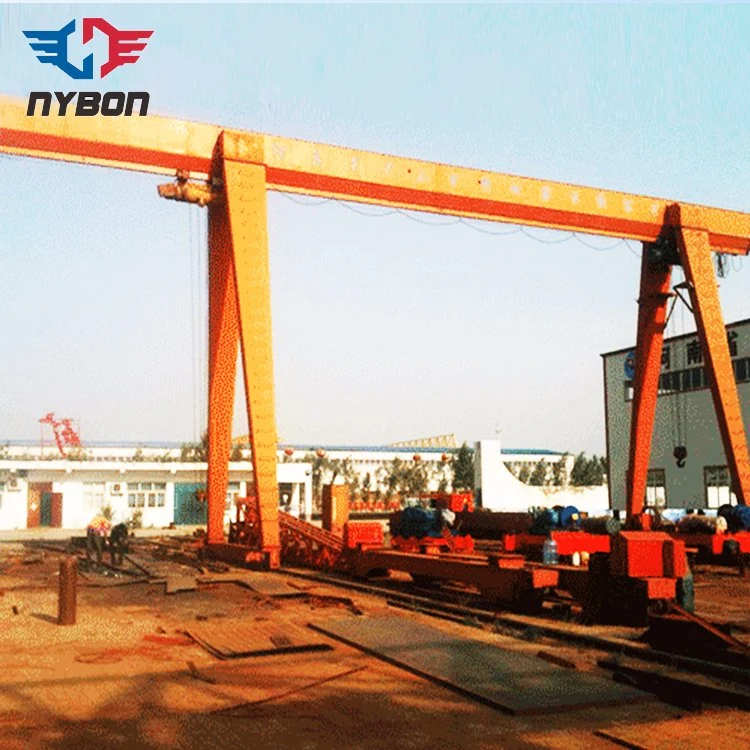 Mh 1-32t Type Single Girder Gantry Crane Used in Outdoor Workshop Plant