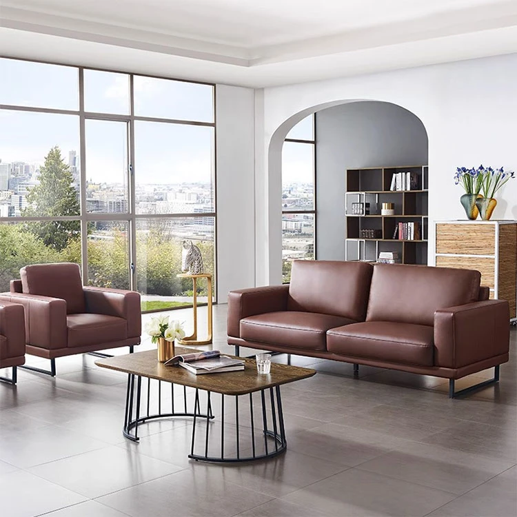 Liyu novo estilo Cheap moderno mobiliário de escritório clássico Sofá Mobiliário de conjunto
