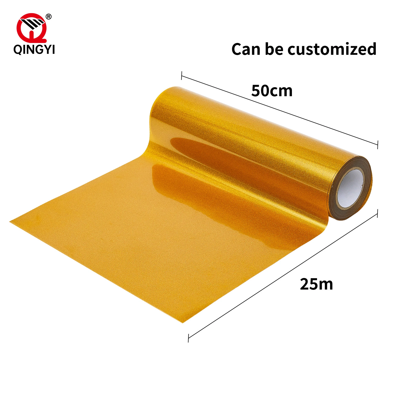 Eco-Solvent Cool Peeling Textile Vinil Rolls Glitter Heat Transfer Film for Clothing