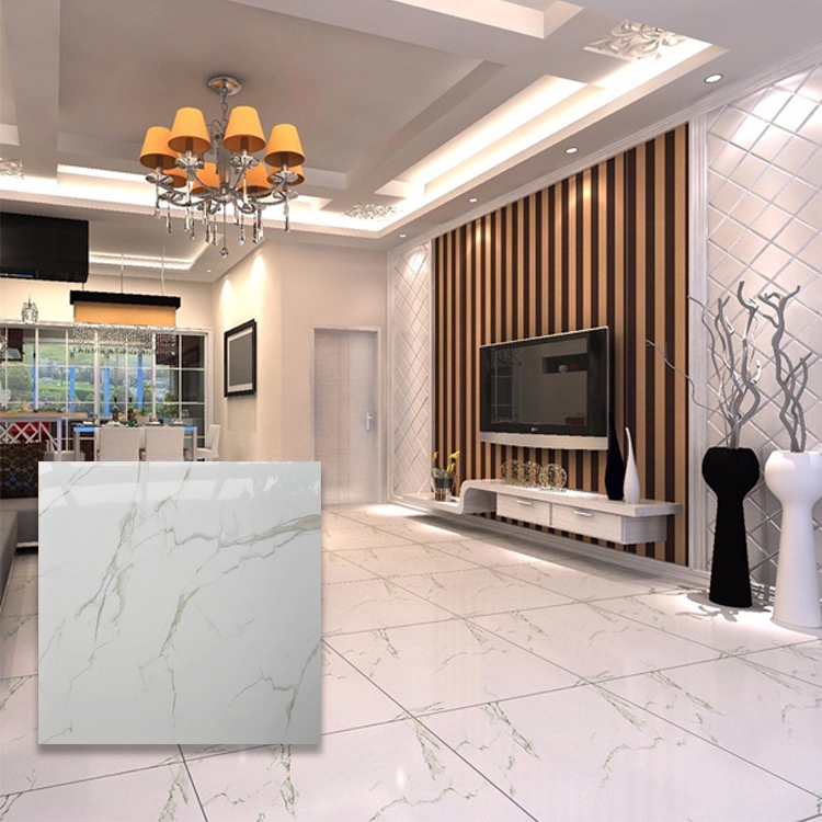 Wholesale Porcelain Glazed Tile 60X60 American Style Apartment Dining Room Polished Porcelain Tile