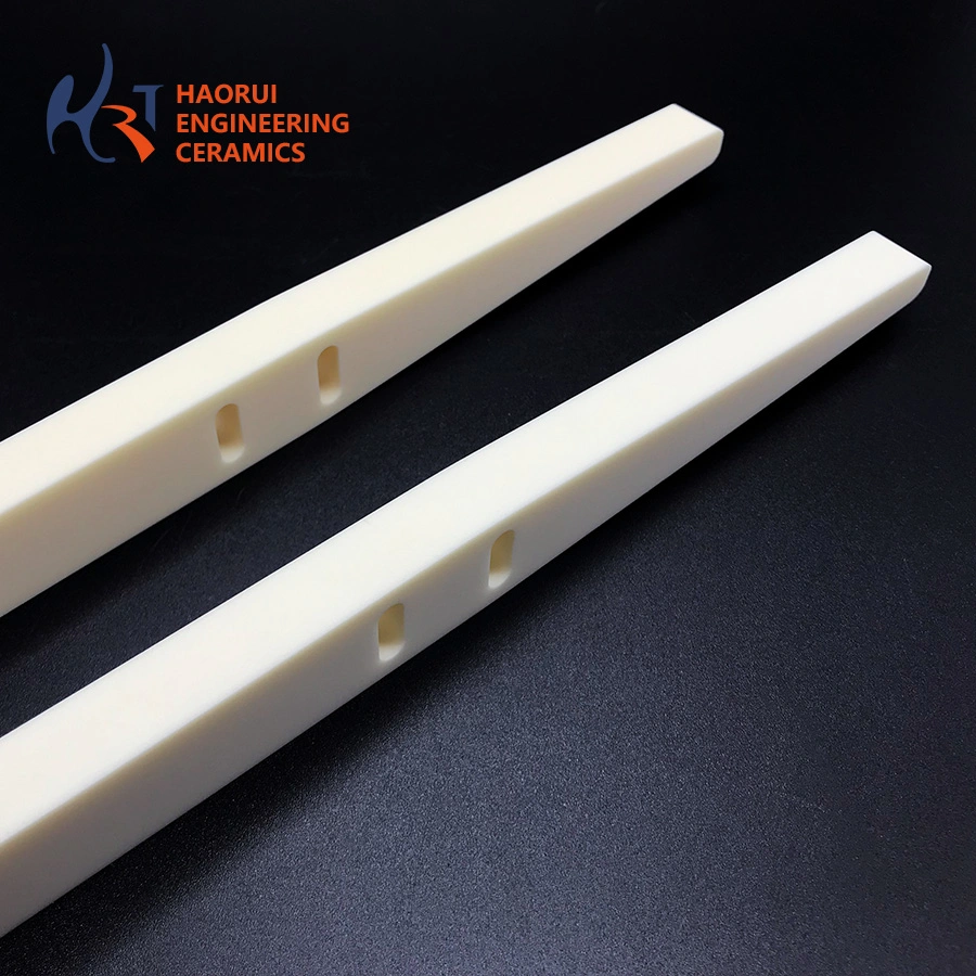 Custom Advanced Ceramics CNC Machining Alumina Ceramic Guide Rod Parts Ceramic Strip