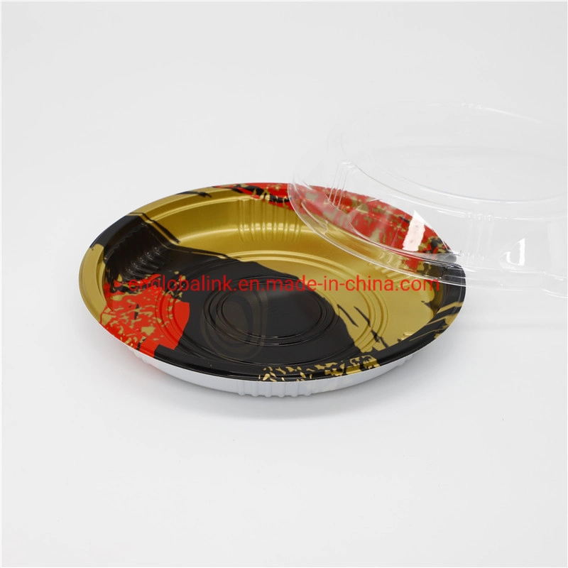 Plastic Sushi Tray Disposable Food Packing Container Fast Takeawy Food Packing Box