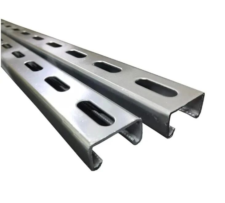 41mm X 62mm Steel Seismic Support Metal Zinc Plated Galvanization C Channel