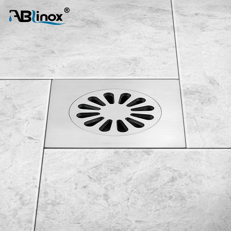 Ablinox Modern Home Design Bathroom Accessory Sanitary Ware Easy Installation Stainless Steel Taizhou Floor Drain