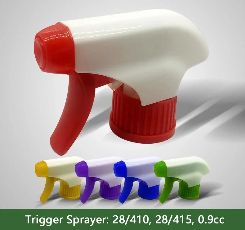 Super Quality 28/410 Cockscomb Trigger Sprayer for Household Cleaning Liquid
