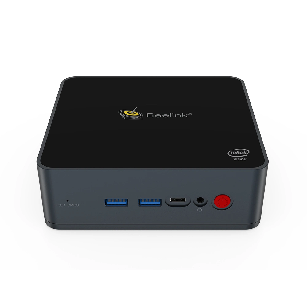 Bee-Link Gk55 Intel J4125 8GB 128GB 256GB 512GB Win10 OS Industrial Computer Two Ethernet Type-C Charging Mini PC Bee-Link Gk55