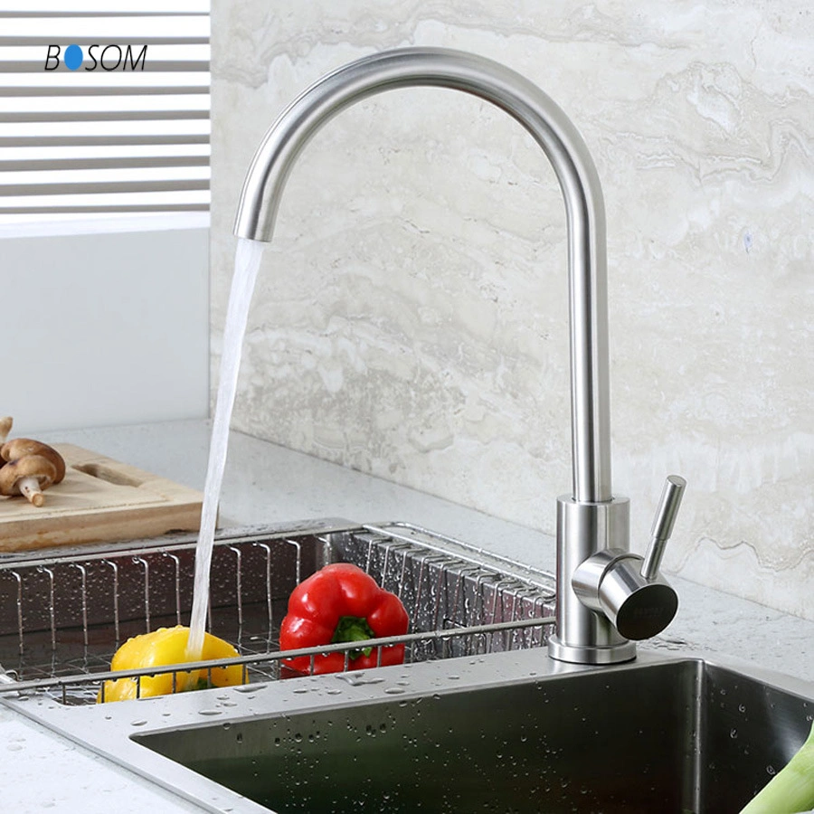 Kitchenware Sink Stainless Steel Sanitaryware Water Faucet Water Single Hole Tap