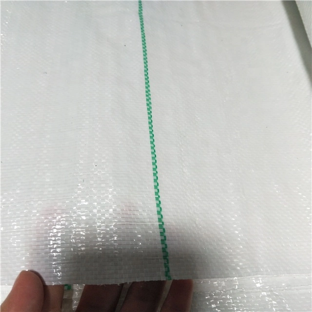 Couleur blanche avec 5 % tissé en polypropylène résistant aux UV Weed Control mat